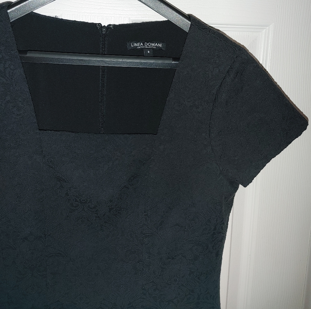 jackered texture Dressy top. Linea Domani. Size 8